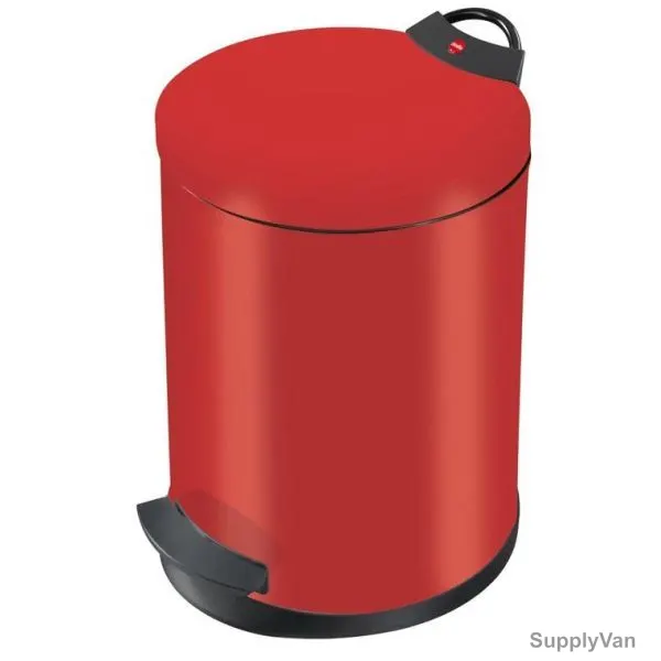 Hailo Pedal Waste Bin, Hlo-0513-839, T2 M, 11 Litres, Red