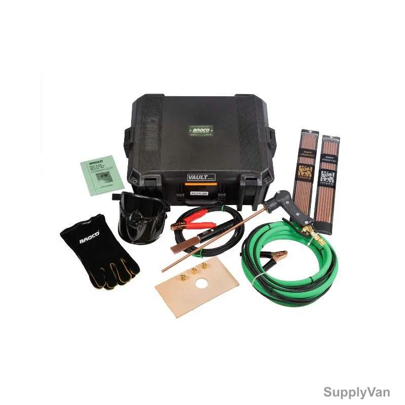 Broco Industrial Exothermic Cutting Torch Kit, PC-A-20, 20 Feet Hose Length