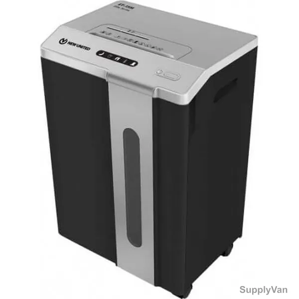 New United Paper Shredder, ET-26S, Strip-Cut, 26 Sheets, 3.9MM