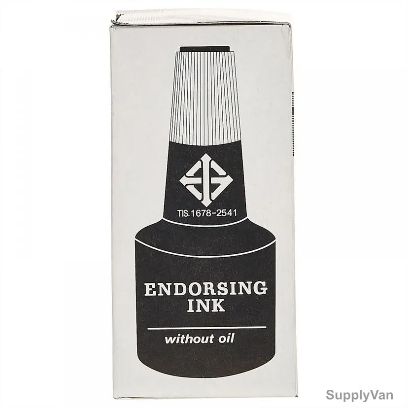 Horse Stamp Pad Refill Ink, INK-BK, Black