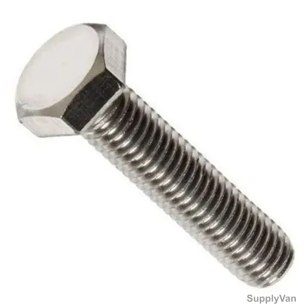 Hex Bolt, Mild Steel, M10 Thread Size x 110MM Length, 50 Pcs/Pack