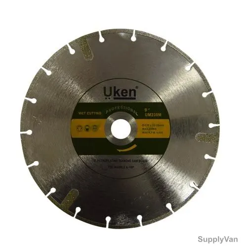 Uken Marble Cutting Diamond Saw Blade, UM105M, 105MM
