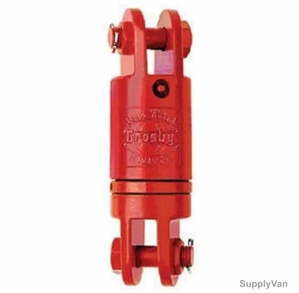 Crosby Jaw and Jaw Swivel, 297020, S-2, 3 Ton