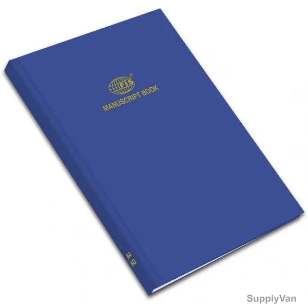Fis Single Ruled Manuscript Book, FSMNA46Q, A4, 288 Pages — image 1