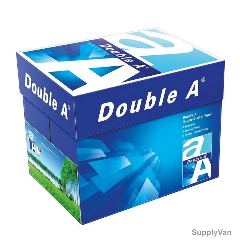 Double A Premium Photocopy Paper, AA2500, A4, 80 GSM, White, 2500 Pcs/Box — image 1