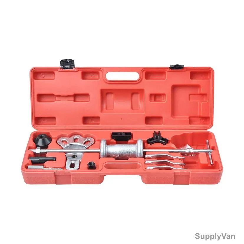 Aqson Slide Hammer Puller Set, AQ-SHS17, Chrome Vanadium Steel, 14 Pcs/Set