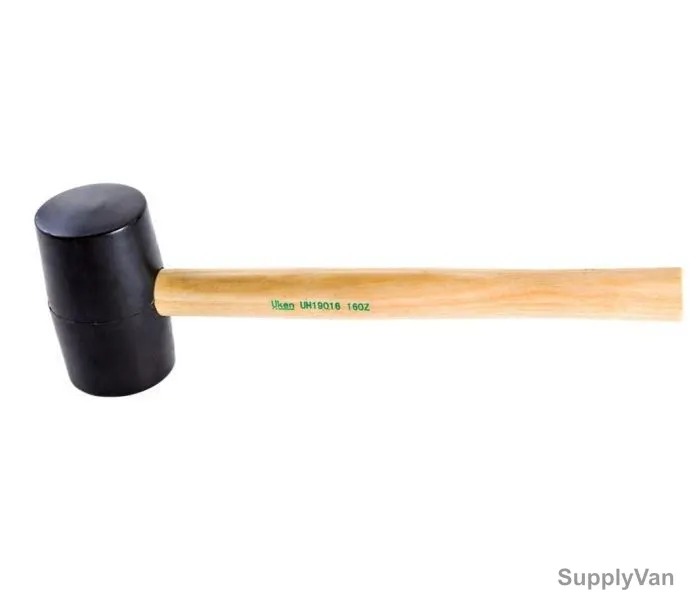 Uken Rubber Hammer, 0.3Kg