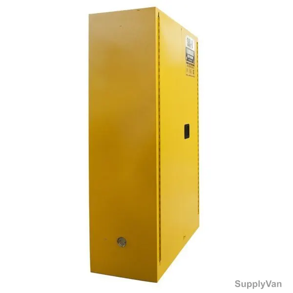 SAI-U Safety Cabinet, SC0045Y, Double Door, 45 Gallon, Yellow — image 1
