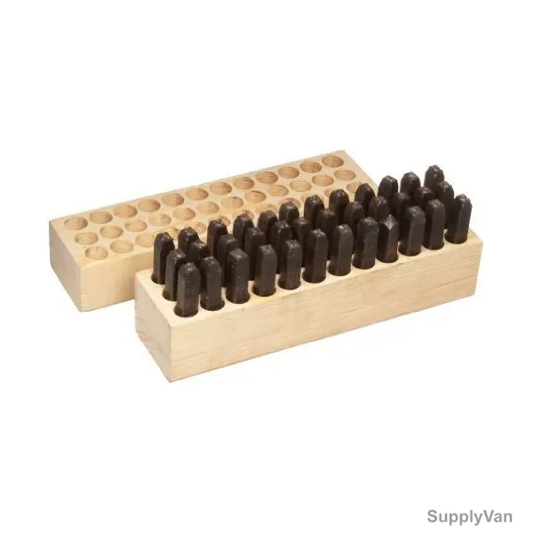Young Bros Combination Letter and Figure Set, 05363, 3/16 Inch, 36PCS