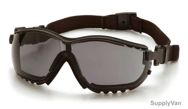 Pyramex Safety Spectacles, GB1820ST, V2G, Grey