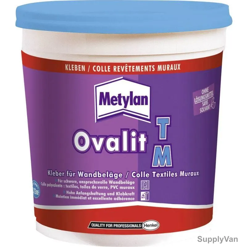 Metylan Ready Mix Wallpaper Paste, Ovalit-TM, 5 Kg