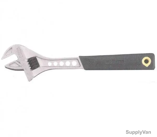 Force Adjustable Wrench, 649200A, 28MM Jaw Capacity, 200MM Length