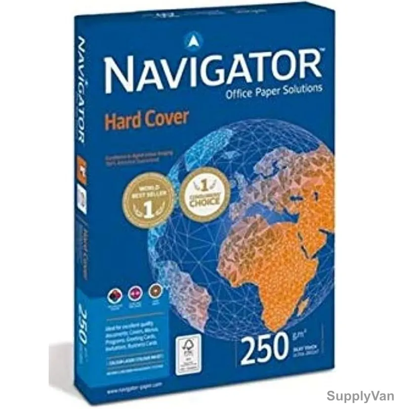 Navigator Ultra White Office Papers, 989453, A4, 250 GSM, 125 Sheets/Pack — image 1