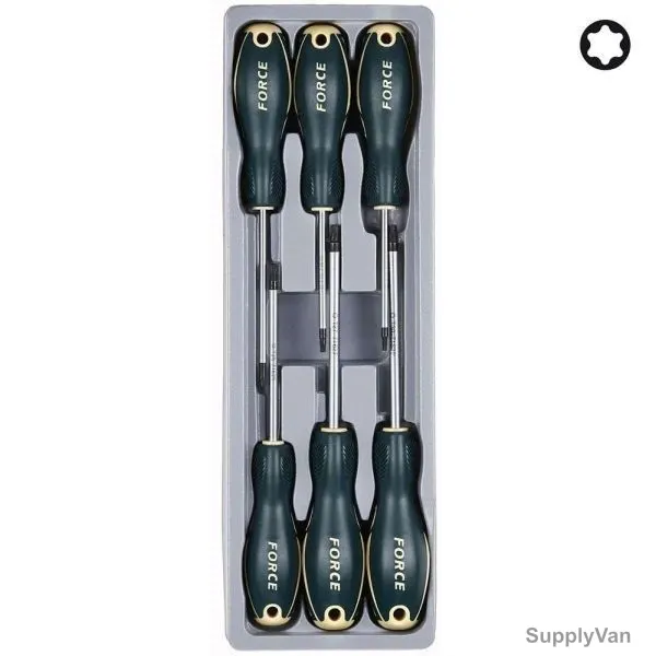 Force Torx Screwdriver Set, 2061, 6 Pcs/Set
