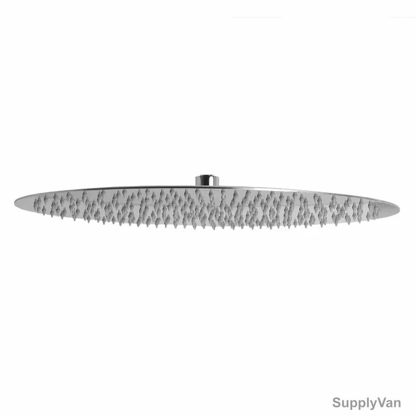 Bold Lori Round Shower Head With Sharp Nozzles, Brass, TECSHD1705704, 8MM Thk, 500MM Dia, Silver — image 1