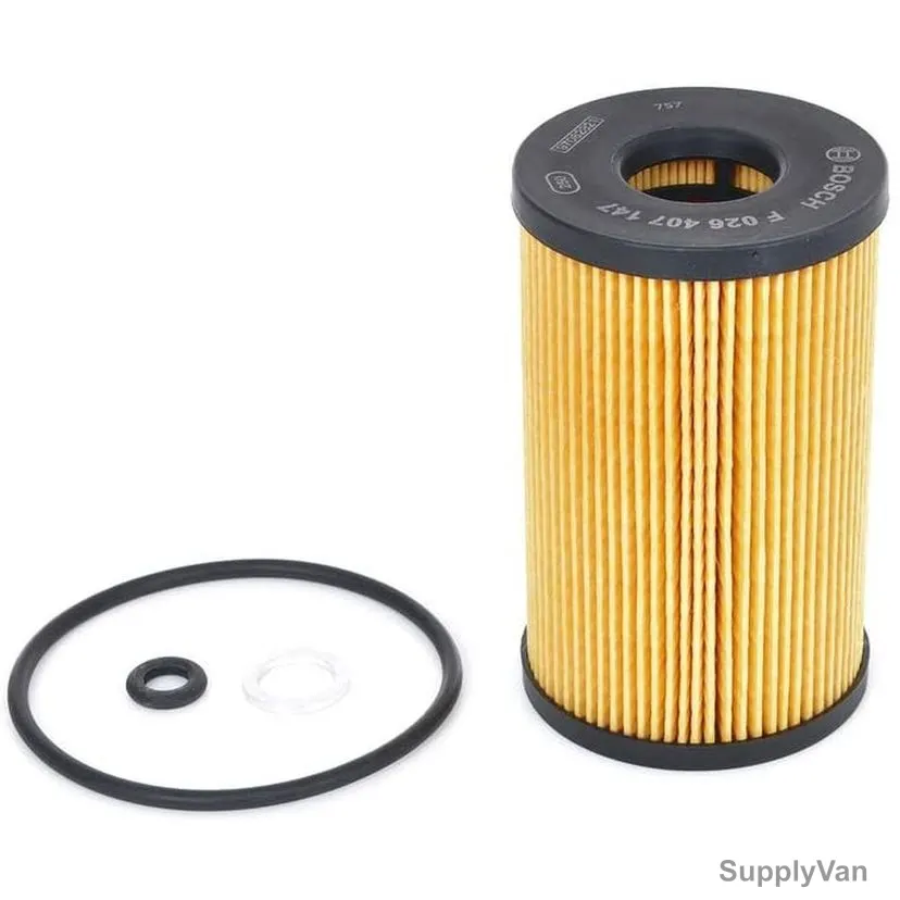 Bosch Element Oil Filter, BSBF026407147, 104MM Length, 65MM Outside Dia