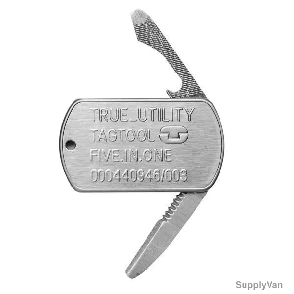True Utility Tag Tool, TU-232, Silver