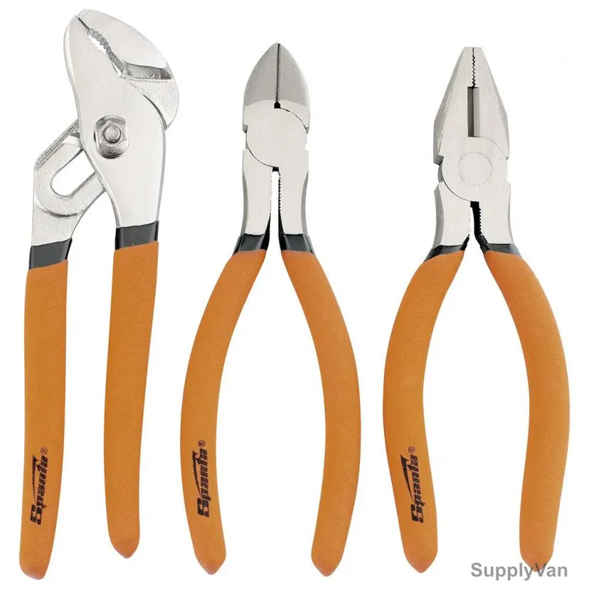 Sparta Pliers Set, 13545, 3 Pcs/Set