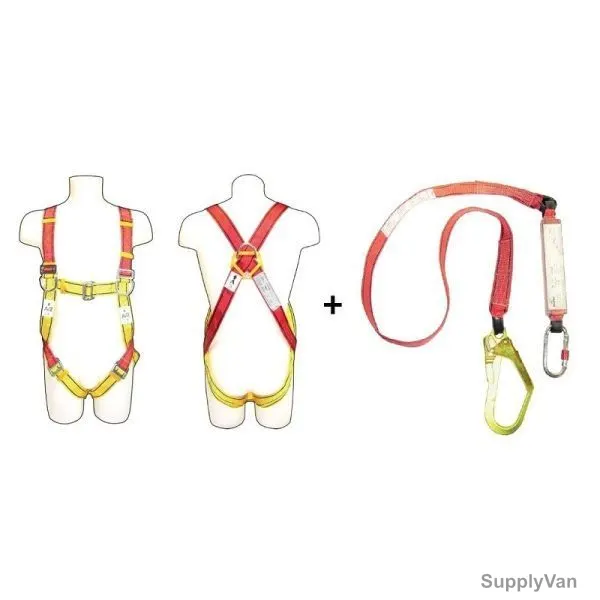 Vaultex Full Body Harness, LEC, Multicolor