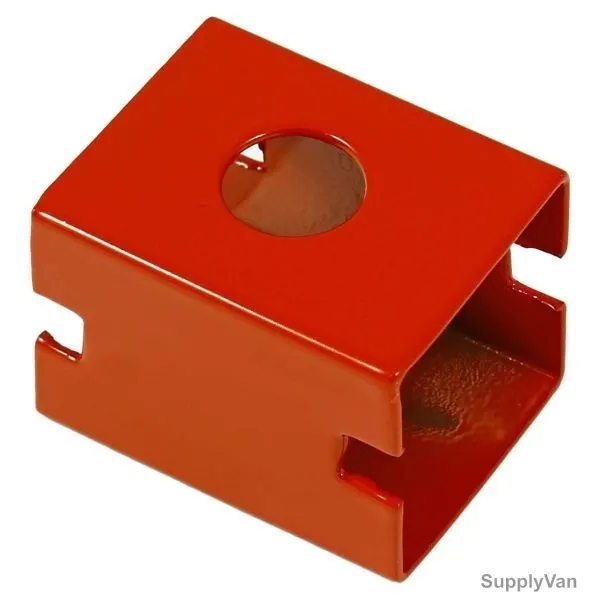 Grid to Wall Bracket, 4 x 4CM, Metal, Red