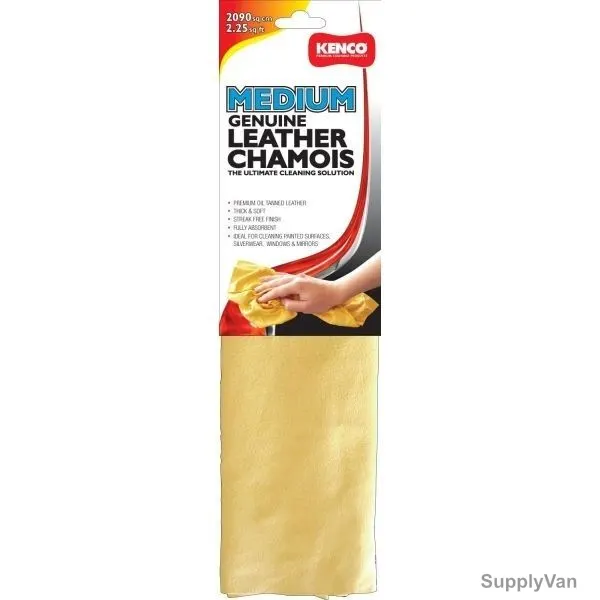 Kenco Genuine Oil Tanned Chamois, Leather, Tan
