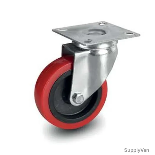 Swivel Plate Caster, 21050, Light Duty, 5CM, 35Kg