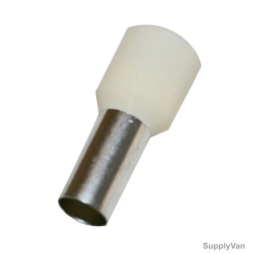 York Cable End Lug, ET10-12IY, 10-12 SQ.MM, Ivory, 100 Pcs/Pack