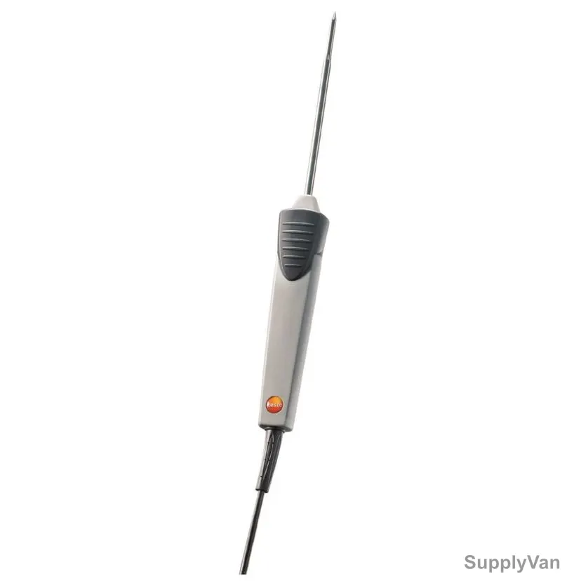 Testo TC Type K Waterproof Immersion/Penetration Probe, 0602-1293, -60 to 400 Deg.C