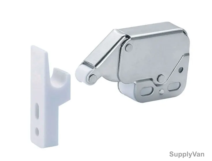 Yingda Magnetic Door Catcher, YD-MX08, Iron and Plastic, 48.5MM, White — image 1