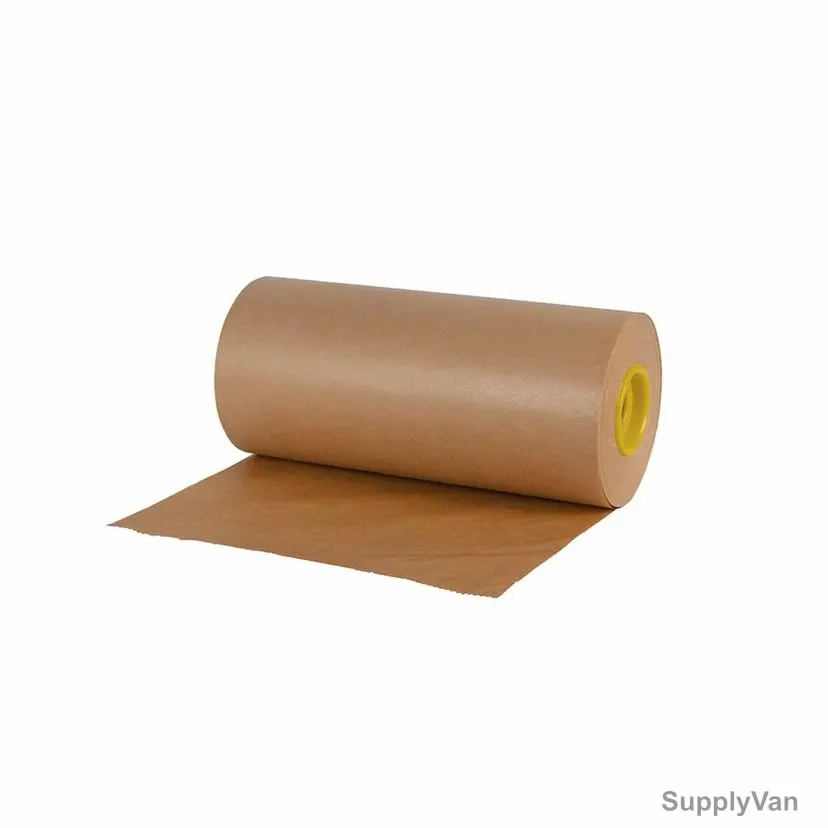 Rhinomotive Kraft Masking Paper, R1003, 50GSM, 30CM x 300 Mtrs, Natural Brown — image 1