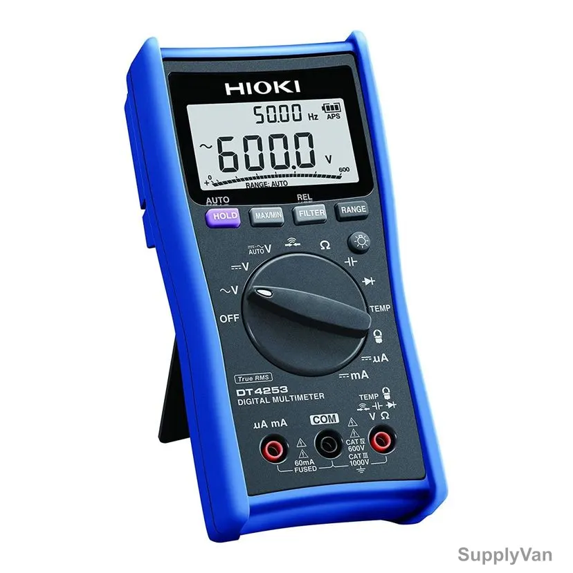 Hioki Digital Multimeter, DT4253, 1000V — image 1