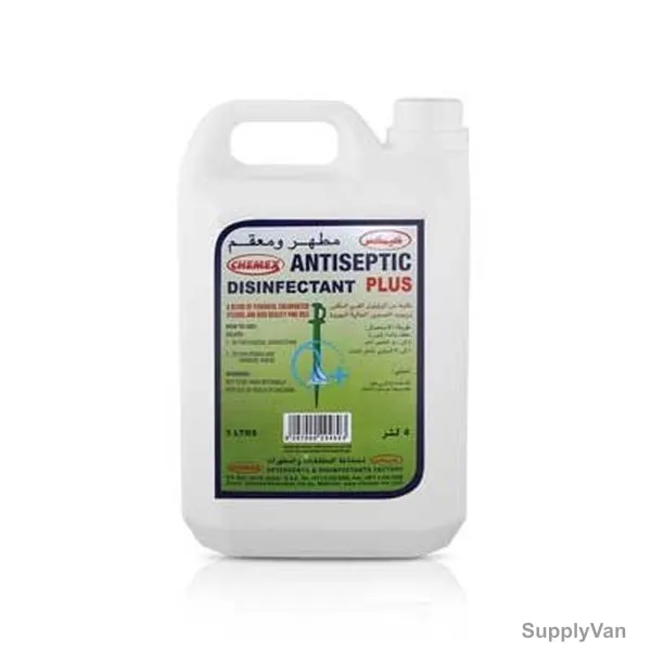 Chemex Antiseptic Disinfectant Plus, 4 Litre, 4 Pcs/Pack