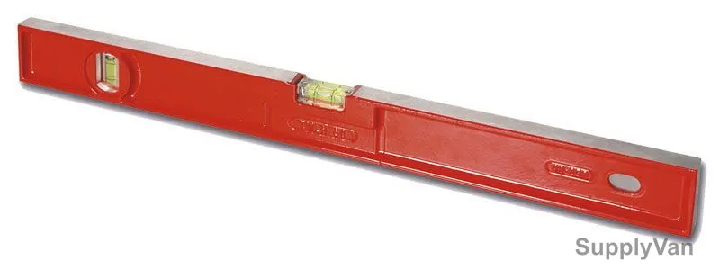 Stanley Antichoc TMLH Aluminium Spirit Level, 1-42-253, 60CM, Red