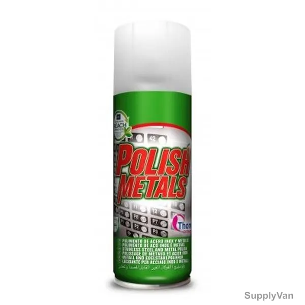 Thomil Polish Metals Stainless Steel and Metal Polish, 400ML, Milky White