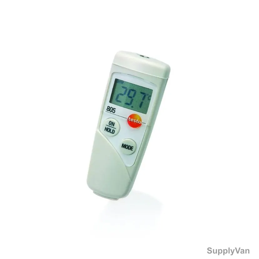 Testo Infrared Thermometer With Protective Case, 805, -25 to +250 Deg.C