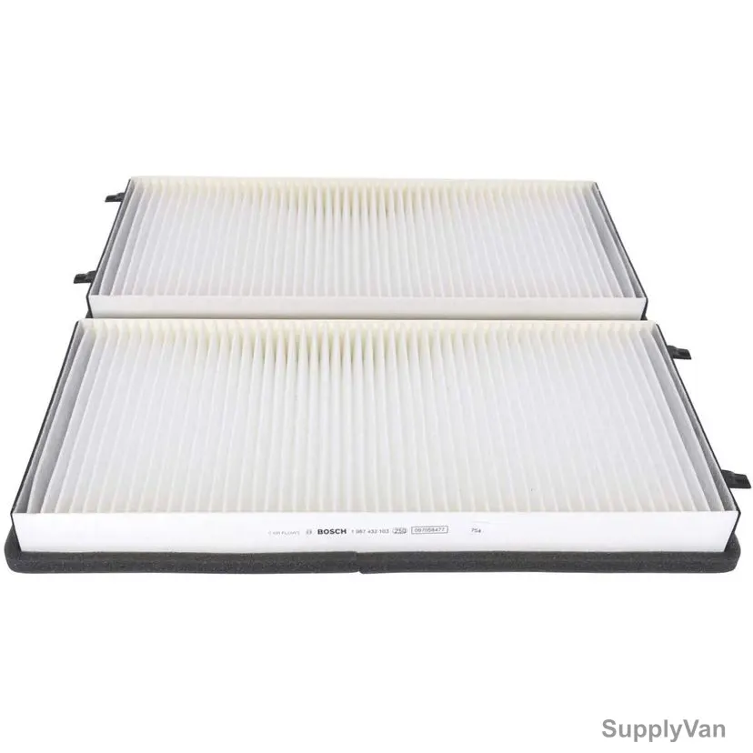 Bosch Cabin Air Filter, BSB1987432103, 314 x 164MM, 2 Pcs/Pack