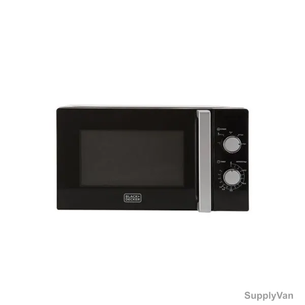 Black and Decker Microwave Oven, MZ2010P-B5, 700W, 20L, Black — image 1