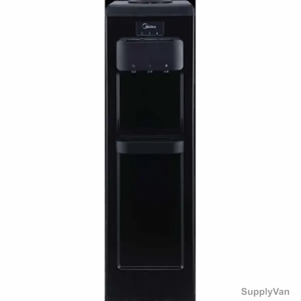 Midea Piano Button Top Loading Water Dispenser, YL1917SAE-BK, 3 Tap, Black
