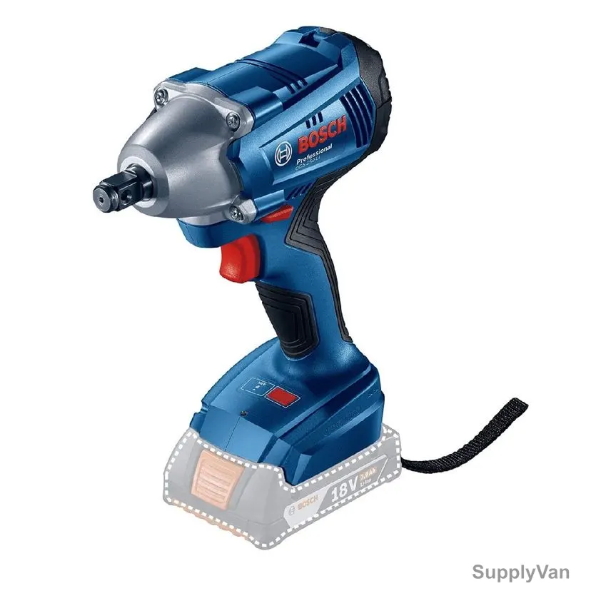 Bosch Professional Cordless Impact Wrench, GDS-250-LI, 18V, M10-M18, 250 Nm — image 1