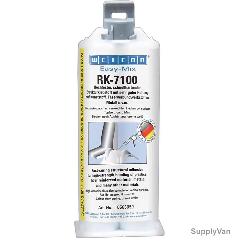 Weicon Easy-Mix RK-7100 Structural Acrylic Adhesive, 10566050, 50GM — image 1