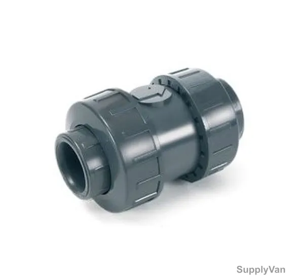 Comer Check Ball Valve, PVCCVD130150C, 1-1/2 Inch