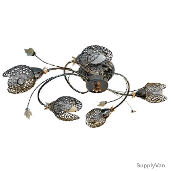 Syv Ceiling Light, Virginia, 60W, Silver