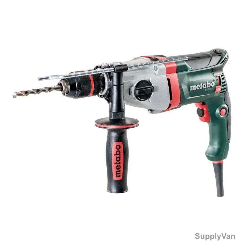 Metabo Keyless Chuck Impact Drill With Plastic Carry Case, SBE-850-2, 850W, 36 Nm