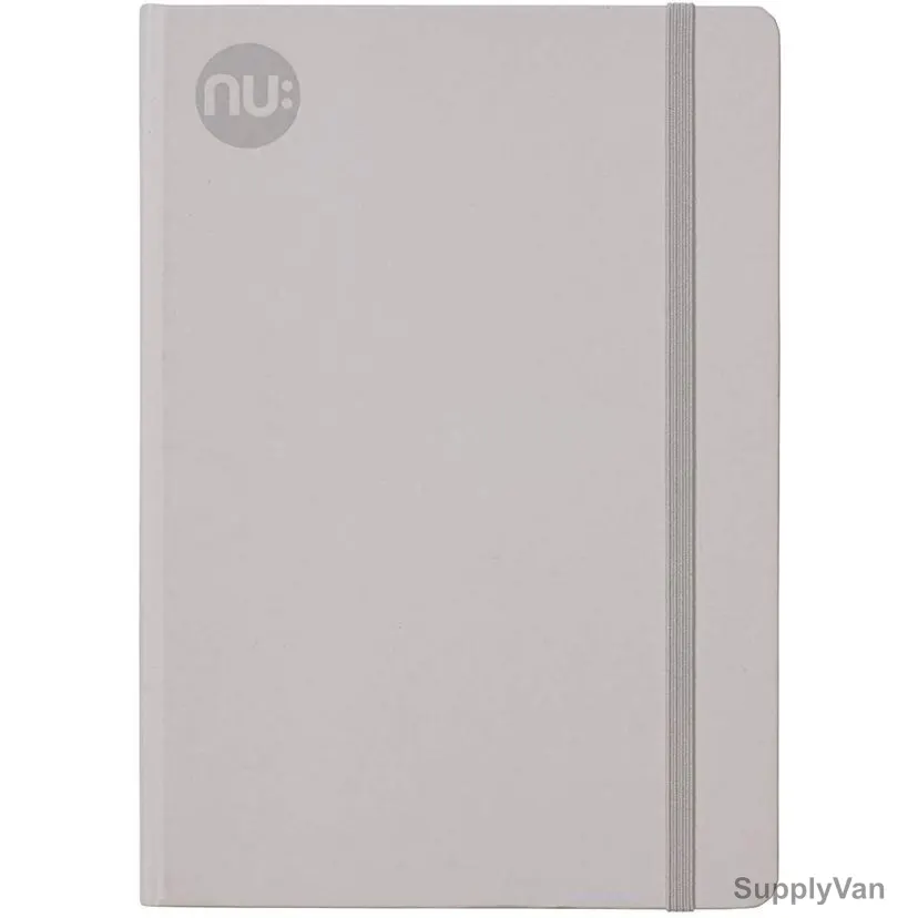 Nuco Journal Notebook, Spectrum, A5, 80 Gsm, 160 Pages, Grey