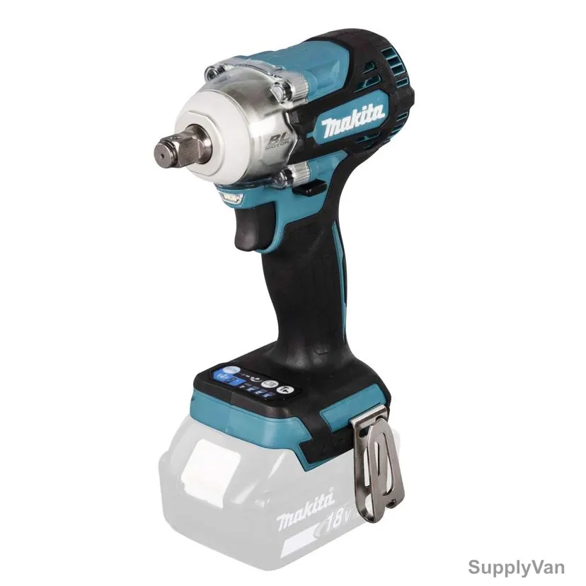 Makita LXT Impact Wrench, DTW300Z, 420W, 18V, 330Nm, 0-3200 RPM, 1/2 Inch Square Drive, Tool Only