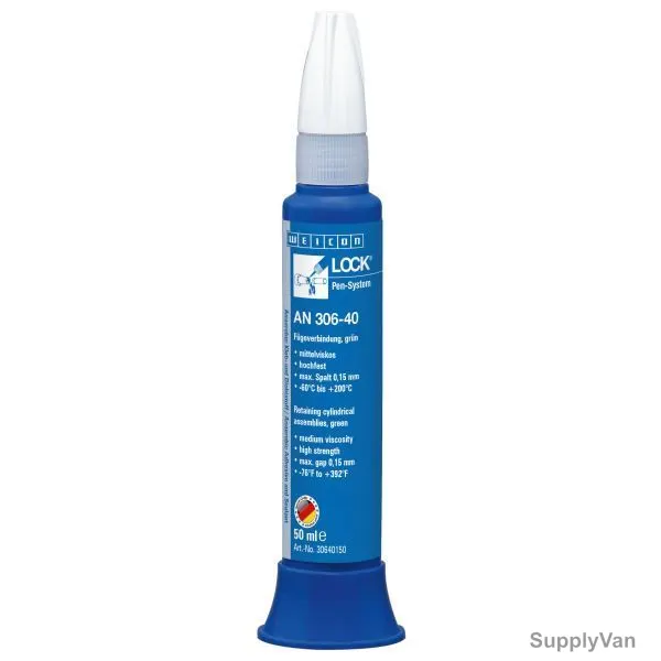 Weicon Retaining Cylindrical Assembly, 30640150, Weiconlock, 50ML
