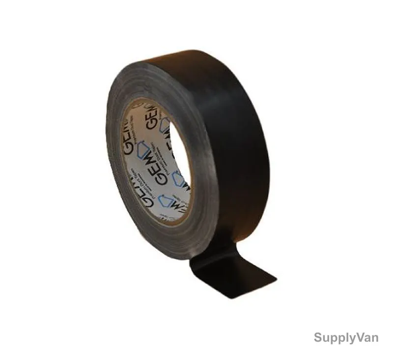 Gem Cloth Tape, GM-CT152580-BK, 25 Mtrs, Black — image 1