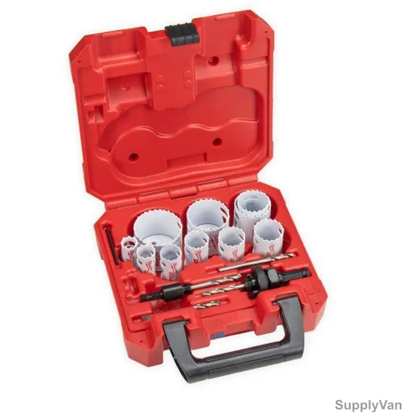 Milwaukee Hole Dozer Hole Saw Set, 49224152, Bi-Metal, 14 Pcs/Set — image 1