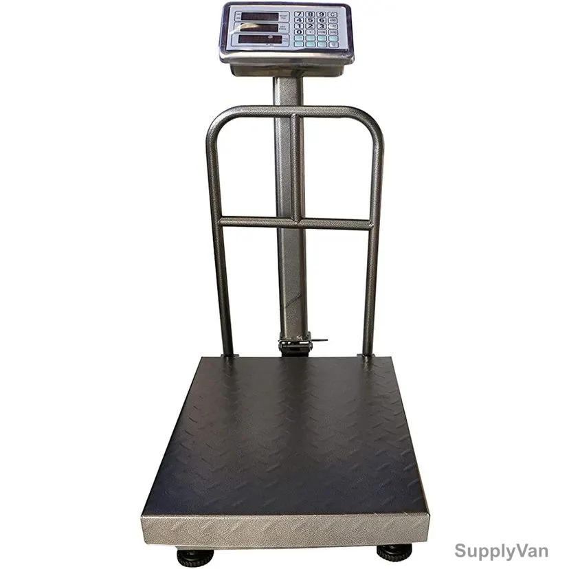 Digital Platform Weighing Scale, Black, 500 Kg Weight Capacity — image 1