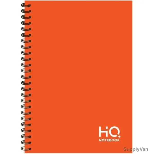 Navneet Case Wiro Notebook, NAV85819, A4, 80 Sheets, Orange